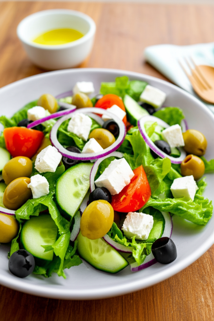 Peynirli Salata