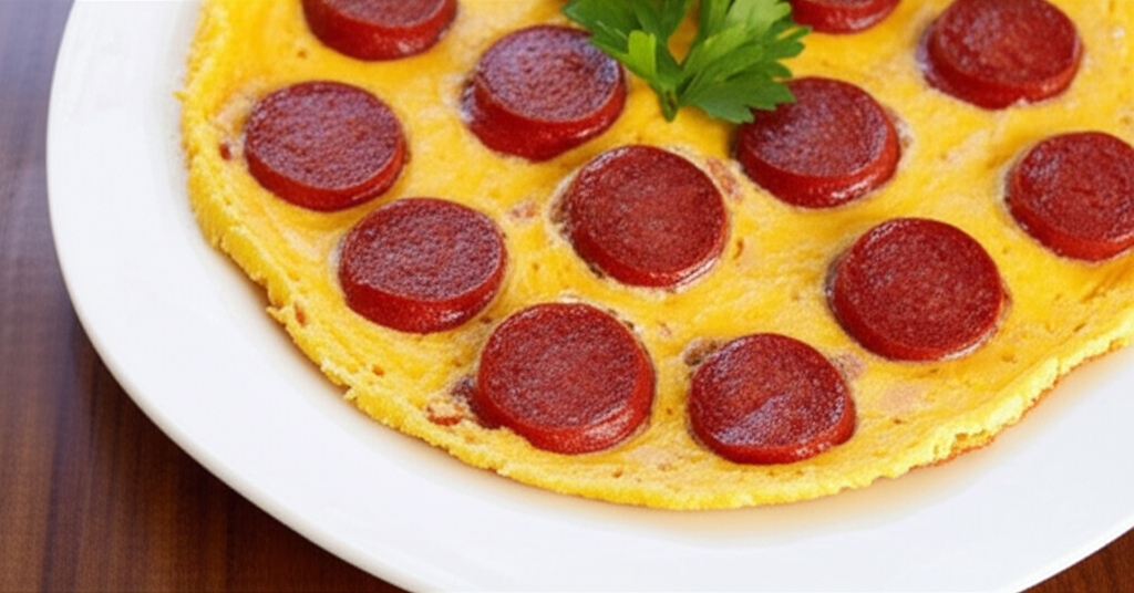 Sucuklu Omlet
